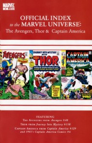 Official Index to the Marvel Universe: the Avengers, Thor and Captain America 2010 - 2011 #2