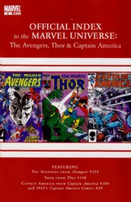 Official Index to the Marvel Universe: the Avengers, Thor and Captain America 2010 - 2011 #8