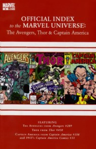 Official Index to the Marvel Universe: the Avengers, Thor and Captain America 2010 - 2011 #9