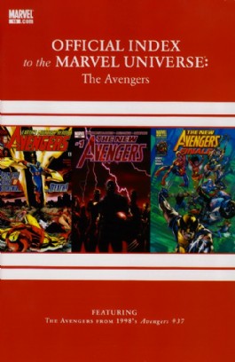 Official Index to the Marvel Universe: the Avengers, Thor and Captain America #15