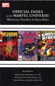 Official Index to the Marvel Universe: Wolverine, Punisher & Ghost Rider 2011 - 2012 #2