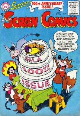 Real Screen Comics #100