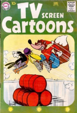 Real Screen Comics (TV Screen Cartoons) #133
