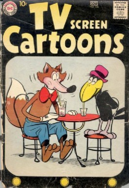 Real Screen Comics (TV Screen Cartoons) #136