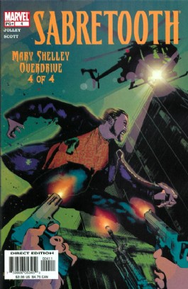 Sabretooth: Mary Shelley Overdrive #4