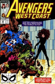 Avengers West Coast 1989 - 1993 #48