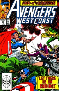 Avengers West Coast 1989 - 1993 #55