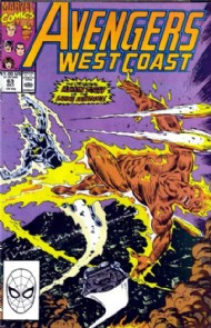 Avengers West Coast 1989 - 1993 #63