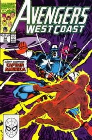 Avengers West Coast 1989 - 1993 #64