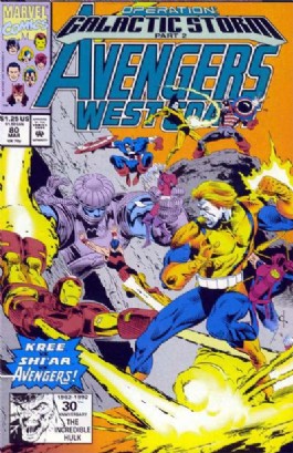 Avengers West Coast #80