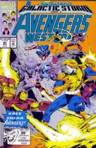 Avengers West Coast 1989 - 1993 #80