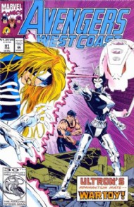 Avengers West Coast 1989 - 1993 #91