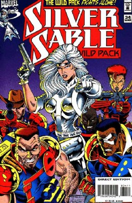 Silver Sable & the Wild Pack #34