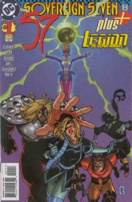 Sovereign Seven Plus Legion of Super-Heroes #1