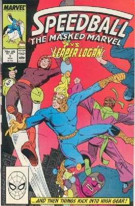Speedball: the Masked Marvel #3