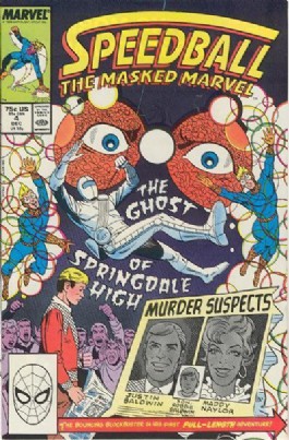 Speedball: the Masked Marvel #4