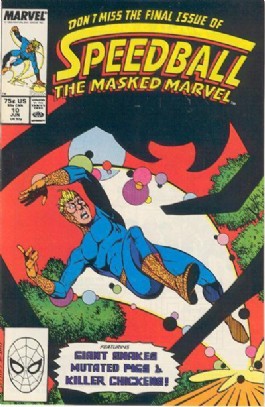 Speedball: the Masked Marvel #10