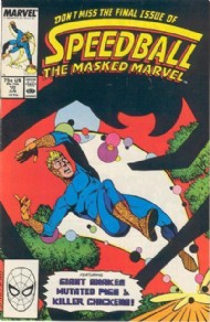 Speedball: the Masked Marvel 1988 - 1989 #10