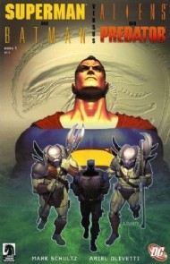 Superman and Batman Versus Aliens and Predator 2007 #1