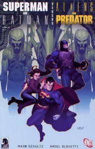 Superman and Batman Versus Aliens and Predator 2007 #2