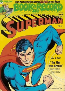 Superman Book and Record Set
