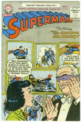 Superman Pizza Hut Giveaways #97