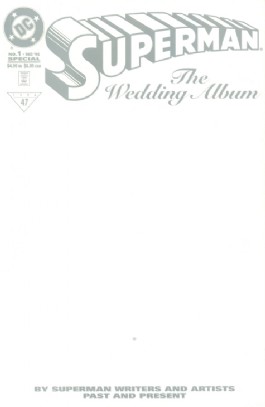 Superman: the Wedding Album #1