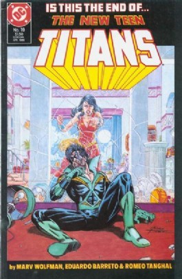 The New Teen Titans (2nd Series) #19