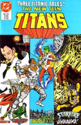 The New Teen Titans (2nd Series) #22