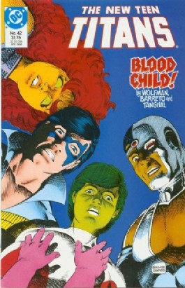 The New Teen Titans (2nd Series) #42
