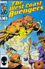 The West Coast Avengers (2nd Series) 1985 - 1989 #6