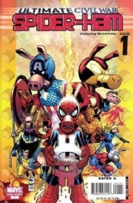Ultimate Civil War: Spider-Ham 2007 #1