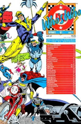 Who's Who Update '87 #1