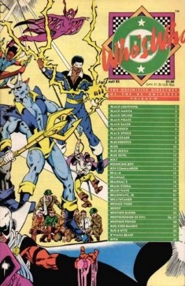 Who's Who: the Definitive Directory of the DC Universe #3