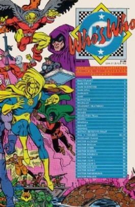 Who's Who: the Definitive Directory of the DC Universe #6