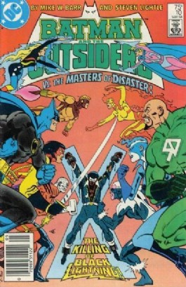 Batman and the Outsiders (1st Series) #10