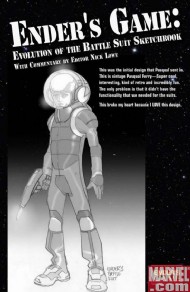 Ender's Game Sketchbook 2008 #1