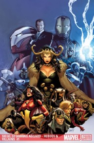 Siege: Storming Asgard - Heroes & Villains 2009 - 2010 #1