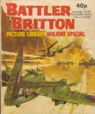 Battler Britton Picture Library Holiday Special  #1980