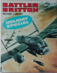 Battler Britton Picture Library Holiday Special  #1981