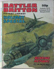 Battler Britton Picture Library Holiday Special  #1982