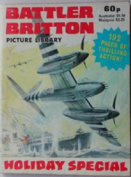 Battler Britton Picture Library Holiday Special  #1983