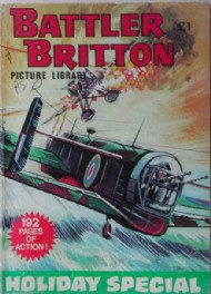 Battler Britton Picture Library Holiday Special  #1990